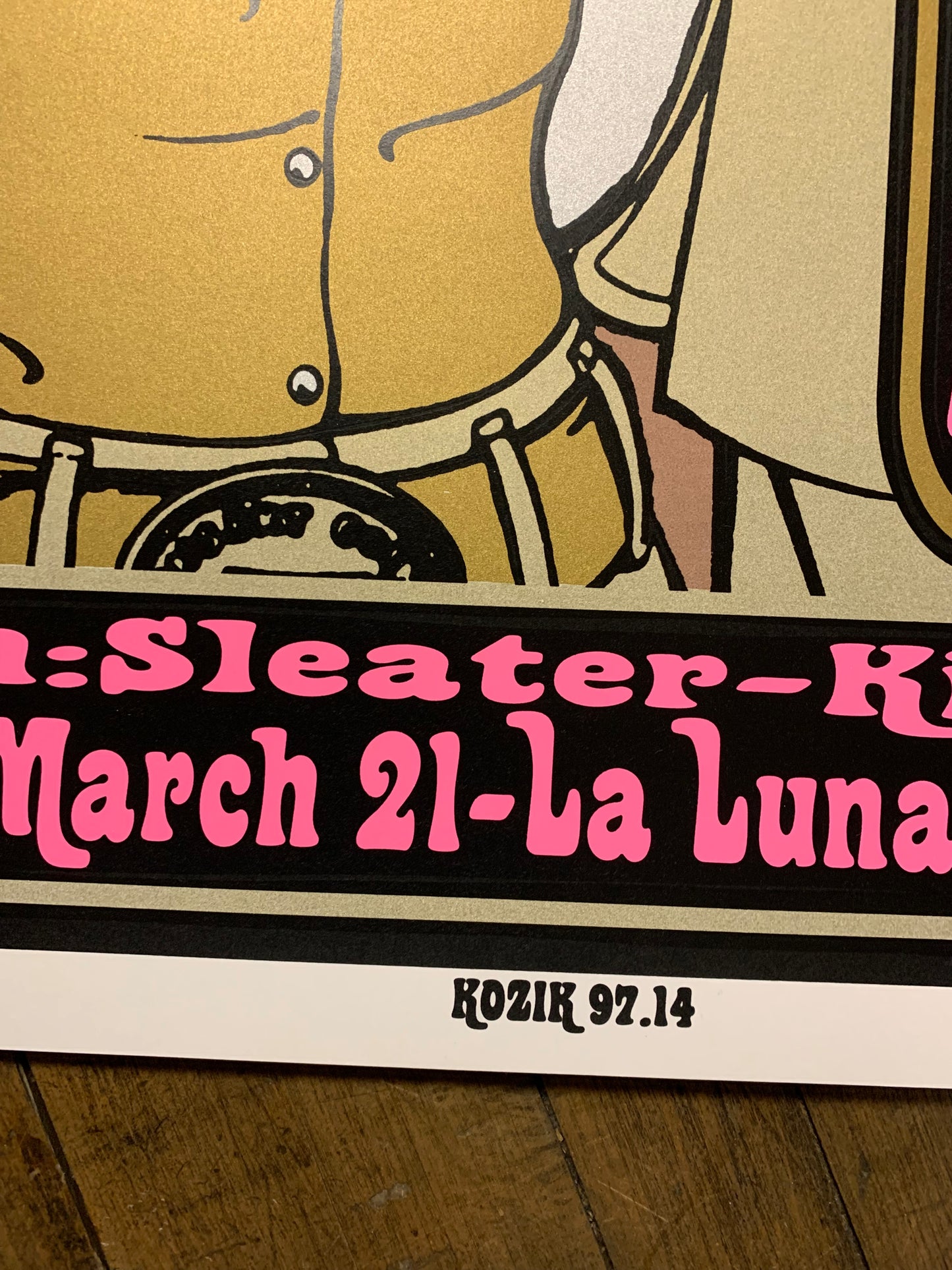Frank Kozik - 1997- Jon Spencer Blues Explosion Concert Poster