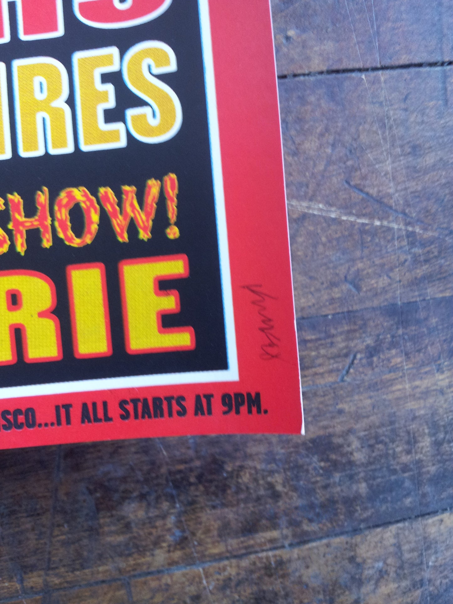 Frank Kozik - 1998 - Groovie Ghoulies Concert poster