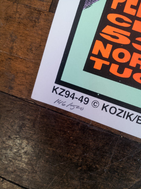 Frank Kozik - KZ9449 - Lydia Lunch Tucson '94 (Signed/Numbered)