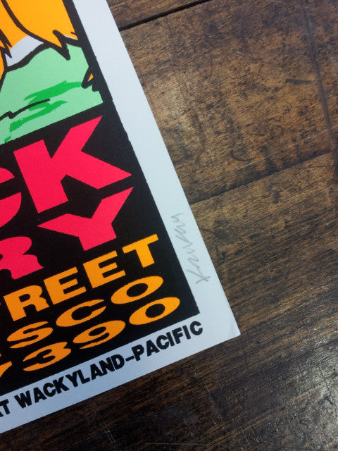 Frank Kozik - KZ9409 - State of the Gwart San Francisco '94 (Signed/Numbered)