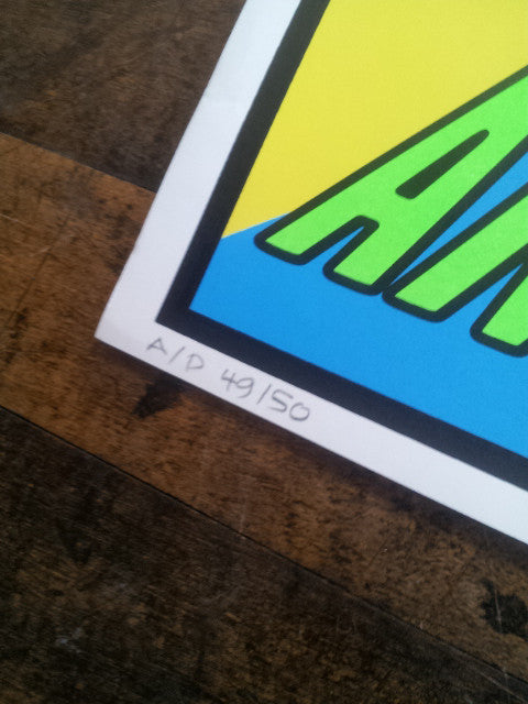 Kozik - 1997 - Hi-Standard Concert Poster