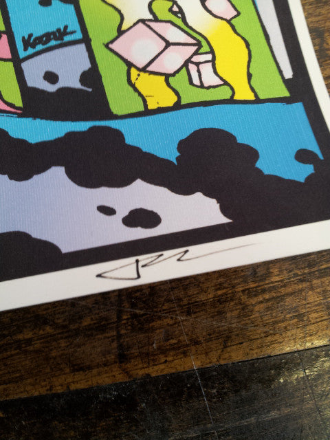 Frank Kozik - 2001 - Atomic Bitchwax Concert Poster