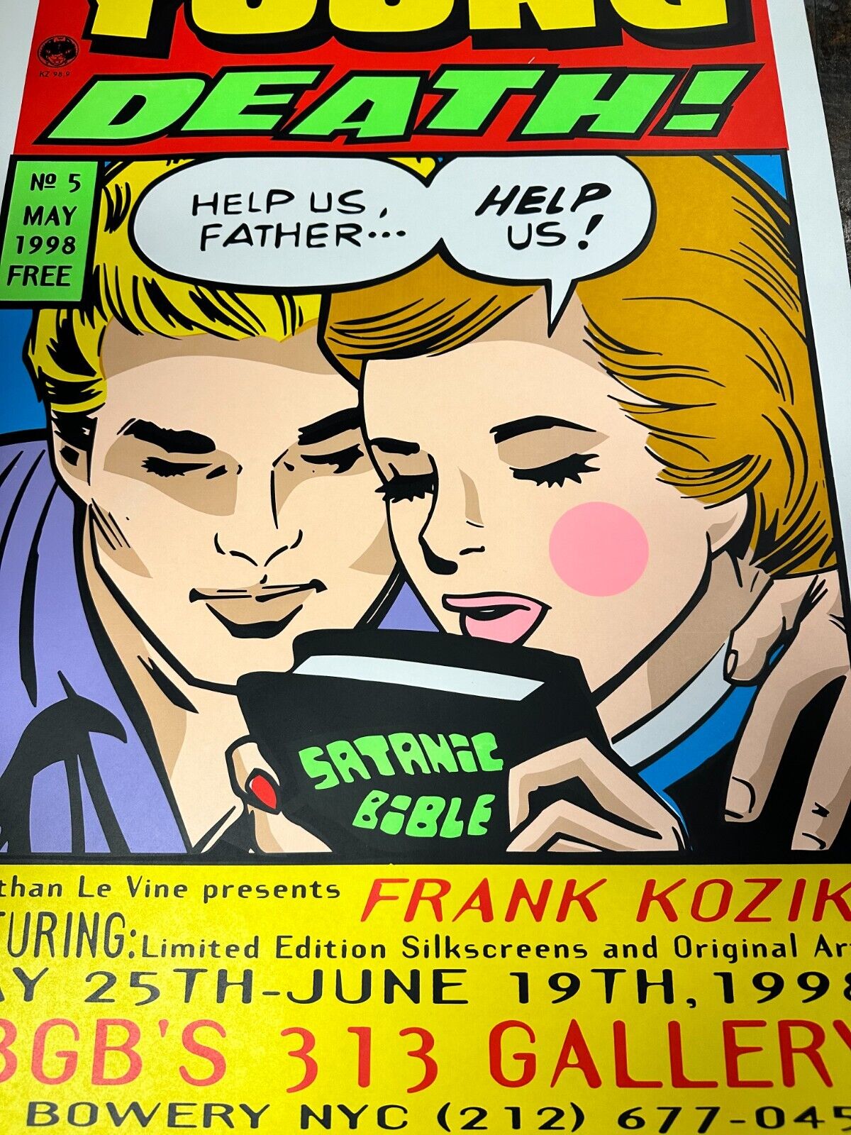 Frank Kozik - 1998 - Young Death Poster