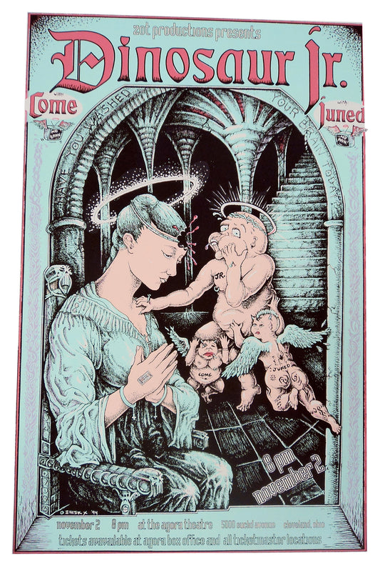 Emek - 1994 - Dinosaur Jr. Concert Poster