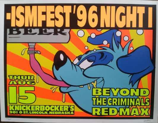 Frank Kozik - 1996 - ISMFest Poster
