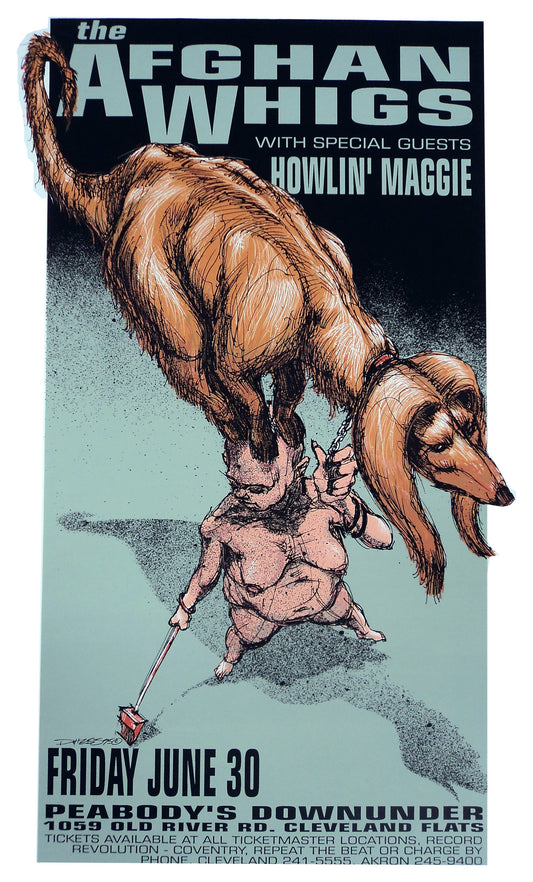 Derek Hess - 1995 - Afghan Whigs Poster