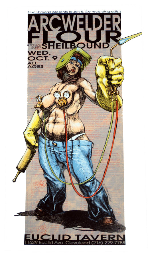 Derek Hess - Arcwelder Poster