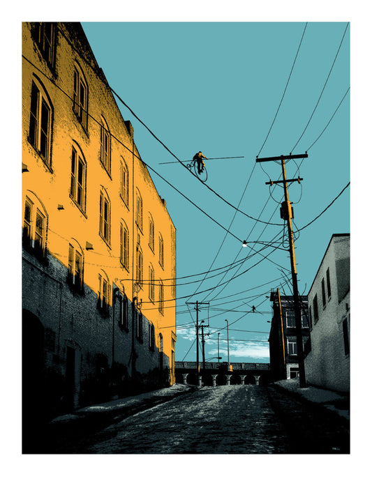 Mark Brabant - 2011 - Aerialists on W. 24th (Variant) Art Print