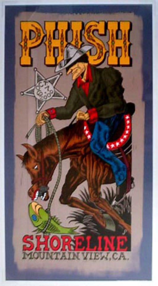 Jim Pollock - 2000 - Phish Shoreline (Colored) Concert Poster