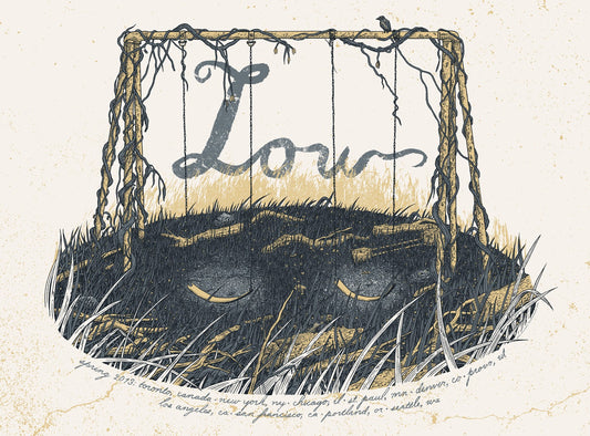 Neal Williams - 2013 Low - Spring Tour Concert Poster