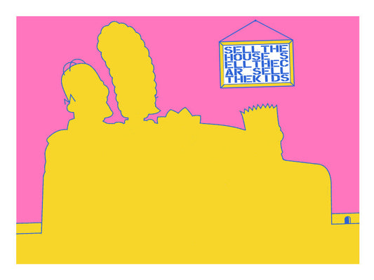 Armando Chainsawhands - 2012 - Sell The Kids Art Print